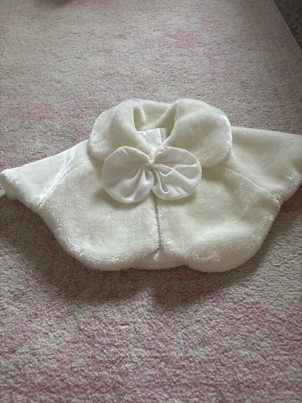 Cropped cape jacket